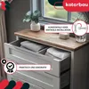 KOTARBAU ZnAl - Juego de 6 tiradores para armarios de Vista previa de la imagen del producto 4