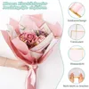 Blumenstrauß Geschenkpapier 30 Blatt mit Band und Schere Produktbild-Vorschau 3