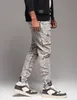 Ombre Clothing Denim-Hosen für Männer Burnor grau M Produktbild-Vorschau 5