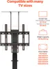 A diagram showing a TV lift stand with specifications. Anteprima dell’immagine prodotto