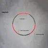 hula-Hoop-Reifen 100 cm Schaumstoff schwarz/rot Náhled obrázku produktu 8