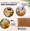 CASARIA® 2x Lettino Prendisole in Legno d' Acacia Anteprima dell’immagine prodotto 4