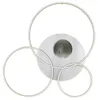 Globo Lighting plafoniera alluminio spazzolato argento Anteprima dell’immagine prodotto 10
