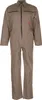 A full-body shot of a khaki jumpsuit. Produktbild-Vorschau