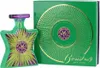 A green perfume bottle and its matching box are displayed against a white background. Podgląd zdjęcia produktu