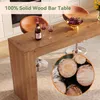Bartoog, 180 cm lang. Bartoog van massief hout, Productafbeelding-voorbeeld 4