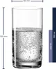 LEONARDO 039612 Easy+ Wasser Becher Medium, Glas, 240ml, H Produktbild-Vorschau 3