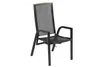 A single outdoor chair on a white background. Produktbild-Vorschau