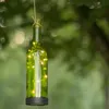 LED Solar Flaschenpost grün - 10 warmweiße LED - H: 31cm - D: 7,5cm - Dämmerungssensor Produktbild-Vorschau