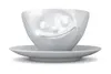 FIFTYEIGHT Kaffeetasse 200ml - Glücklich weiß Produktbild-Vorschau 4