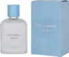 A bottle of Dolce & Gabbana Light Blue Pour Homme Eau de Toilette and its packaging are displayed side-by-side against a white background. Produktbild-Vorschau