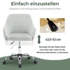Chaise de bureau avec accoudoirs, chaise pivotante à Voir les images du produit 3