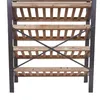 Portabottiglie HWC-D60, portabottiglie mobile bar Anteprima dell’immagine prodotto 6