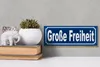 Holzschild Große Freiheit 27x10cm Hamburg St. Pauli Clubs Produktbild-Vorschau 5