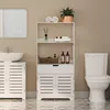 Mondeer Hochschrank Badschrank Badezimmerschrank mit Produktbild-Vorschau 5