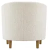 riess-ambiente Lounge Sessel HEMINGWAY beige Bouclé Tweed Produktbild-Vorschau 8
