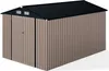 Capanno per attrezzi COSTWAY in metallo, 350 x 223 x 197 cm Anteprima dell’immagine prodotto 1
