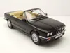 BMW 3er Cabrio E30 1985 schwarz metallic Modellauto 1:18 Produktbild-Vorschau 7