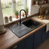 Granitan - Lavello in granito - Lavandino 77,5x43,5 cm - Anteprima dell’immagine prodotto 7