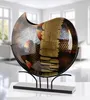 GILDE Bodenvase rund Dixion schwarz H. 51 cm, 61424 Produktbild-Vorschau 2