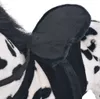 vidaXL Cavallo di peluche in piedi bianco e nero XXL Anteprima dell’immagine prodotto 4
