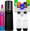 Sodastream Wassersprudler Terra Schwarz mit 2 Flaschen 5 Produktbild-Vorschau 1