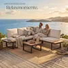tectake® Aluminium Garten-Lounge-Set Eliar mit Produktbild-Vorschau 8