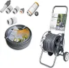 Kit de dévidoir Bradas WHITE SILVER PLUS 1/2" 50 m Voir les images du produit 7
