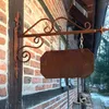 Ladenschild Schnörkel Schild Metall - Geschäftsschild Produktbild-Vorschau 3