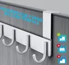 Türhaken, Türgarderobe zum Einhängen mit 5 Haken - Produktbild-Vorschau 3