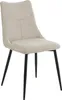 byLIVING Esszimmerstuhl 2er Set CARLO / Webstoff taupe / Produktbild-Vorschau 10