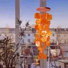 Tokoindah Capiz-Muschel-Girlande in Orange, hängende Deko Produktbild-Vorschau 3