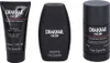 Three black bottles of Drakkar Noir fragrance products are displayed against a white background. Anteprima dell’immagine prodotto