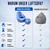BBL Recovery Chair aufblasbar mit Fußhocker & Armlehnen, Produktbild-Vorschau 6