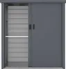 Garten-Aufbewahrungsschrank - 125 x 80 x 131 cm - Stahl - Produktbild-Vorschau 3
