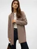 Vero Moda Josefreja Lederjacke Braun M Damen Braun M Produktbild-Vorschau 4