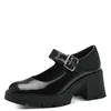 Tamaris Damen Plateau Pumps Blockabsatz Schnalle Produktbild-Vorschau 9