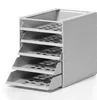 DURABLE Schubladenbox IDEALBOX BASIC 5, 1712003050 grau Produktbild-Vorschau 1