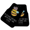 Mr. & Mrs. Panda Autoteppich Hummel flauschig - Schwarz - Produktbild-Vorschau 2