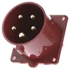MENNEKES 1409, 5P, Červená, IP44, 400 V, 32 A, 50 - 60 Náhled obrázku produktu 2
