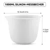 Silikon Messbecher 1000 ml，lebensmittelecht, Produktbild-Vorschau 5