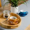 Argon Ta 12-teiliges Set aus farbigen Cappuccinotassen und Produktbild-Vorschau 4