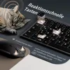 Aluminium Wireless Slim Tastatur QWERTZ Layout (Deutsch) Produktbild-Vorschau 5