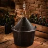 KADAX glazen gistballon-set "Alatri", met kunststofmand en Productafbeelding-voorbeeld 2