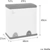 SVITA TC2Combo35 Mülleimer 35 Liter 12+23l Treteimer Produktbild-Vorschau 7
