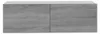 vidaXL TV nástěnná skříňka Grey Sonoma 100x30x30 cm Dřevěný Náhled obrázku produktu 5