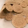 Teppich Rund Wohnzimmer Jute Boho Ethno Muster Modern Produktbild-Vorschau 4