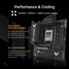 ASUS TUF GAMING B850M-PLUS AMD B850 Sockel AM5 micro ATX Produktbild-Vorschau 13