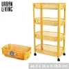 Urban Living 4-Etagen Transportwagen Allzweckwagen 51068 Produktbild-Vorschau 1