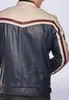 Top Gun Lederjacke TG 1005 Navy/Offwhite/Bordeaux 1520 Gr. Voir les images du produit 7